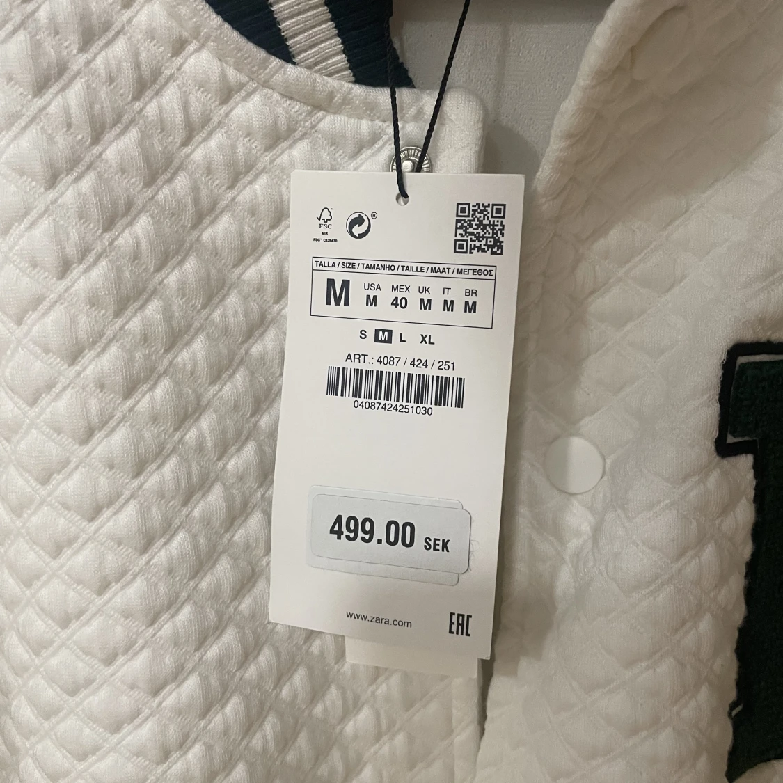 College jacka från Zara strl M - 90