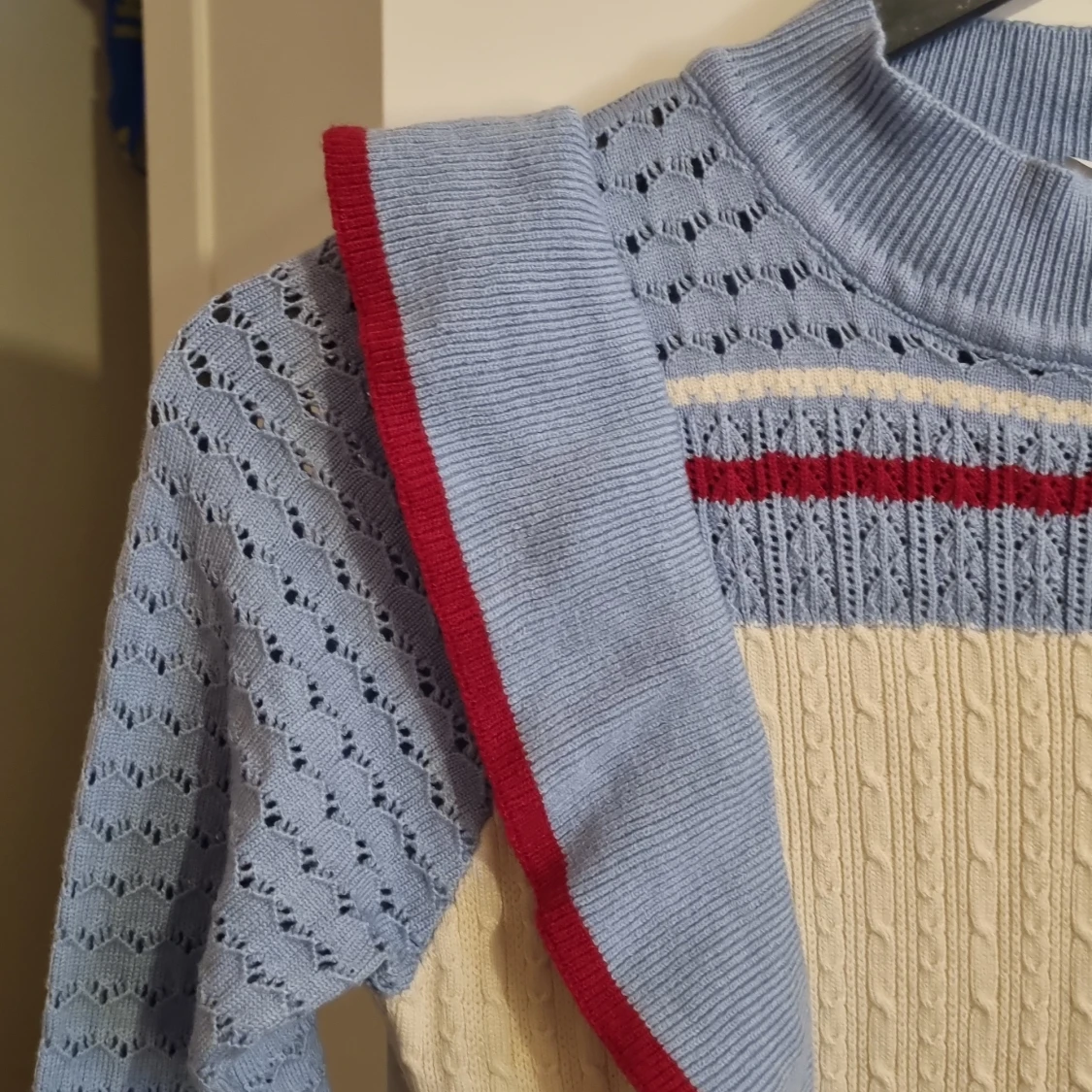 Stickade klänning - 90