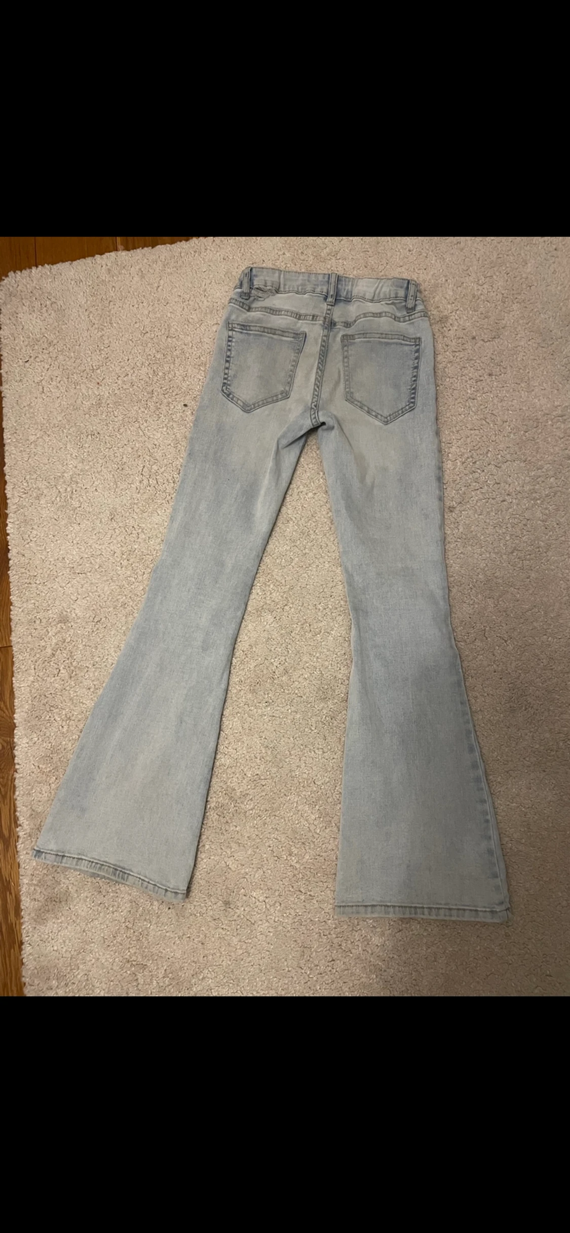 Lågmidjade flared jeans - 90