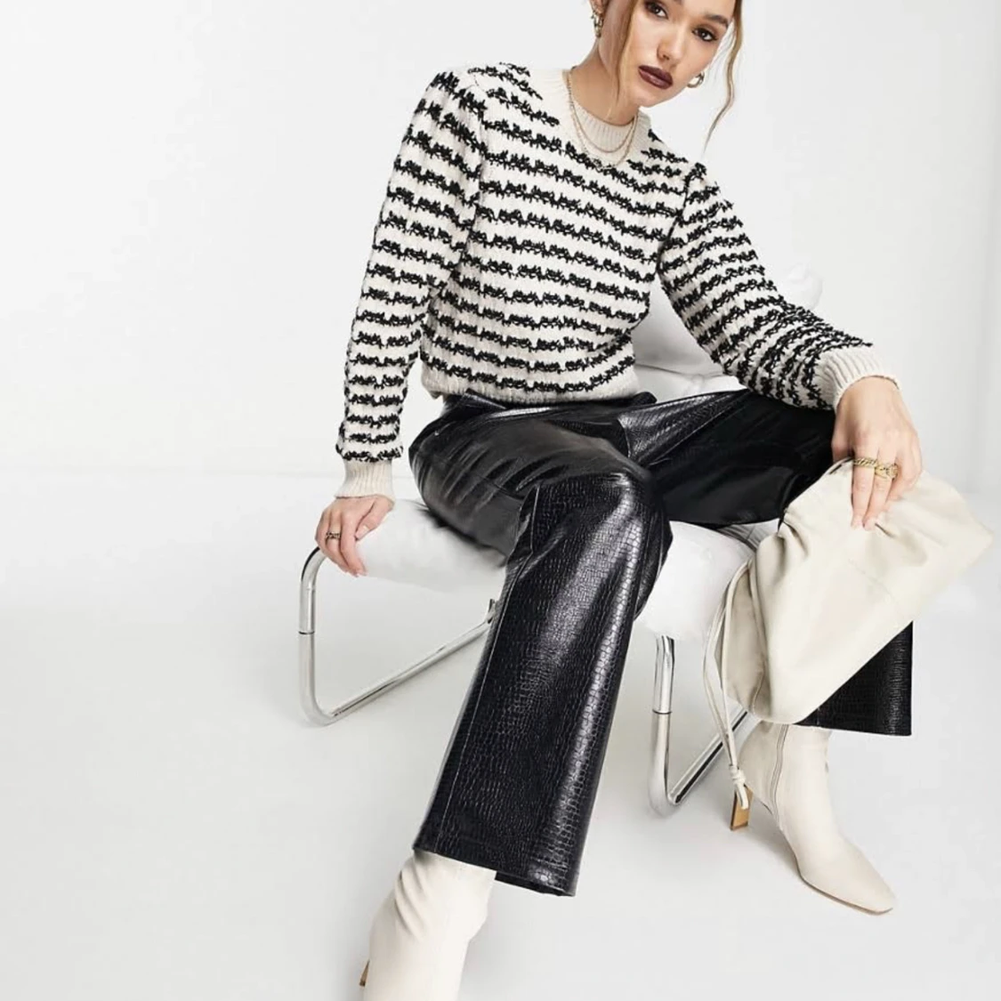 Fin stickad tröja - 91