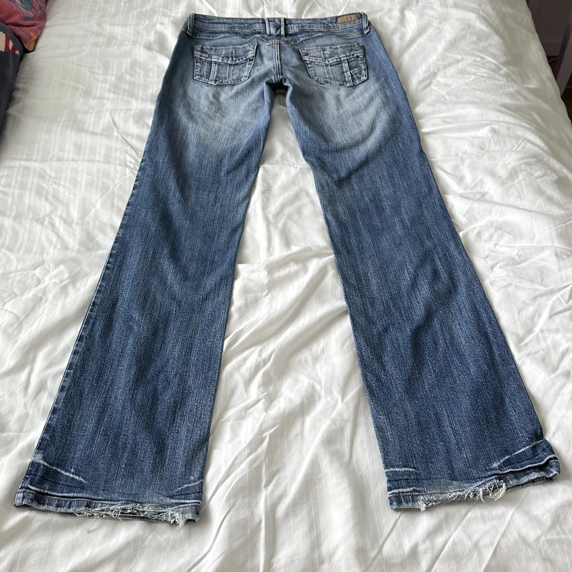 Lågmidjade bootcut jeans  - 91