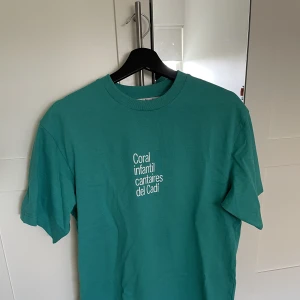 Acne Studios T-shirt - Säljer min oversized acne studios t-shirt i en snygg grönaktig färg. Använd fåtal gånger, väldigt bra skick. Köparen står för frakt