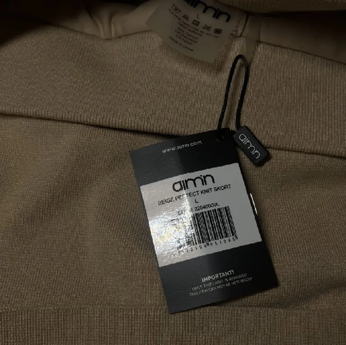 Aimn beige kjol - 91