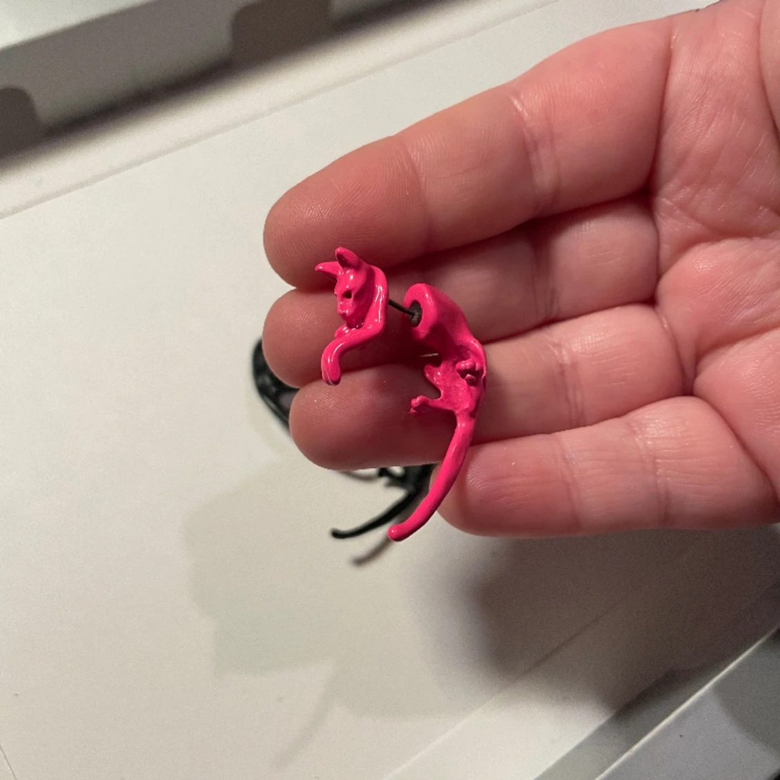 Coola örhängen kattdjur  - 90