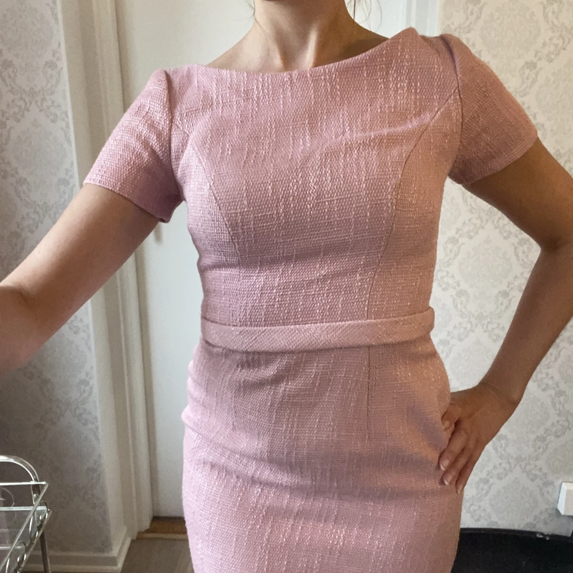 Klänning tweed  - 91