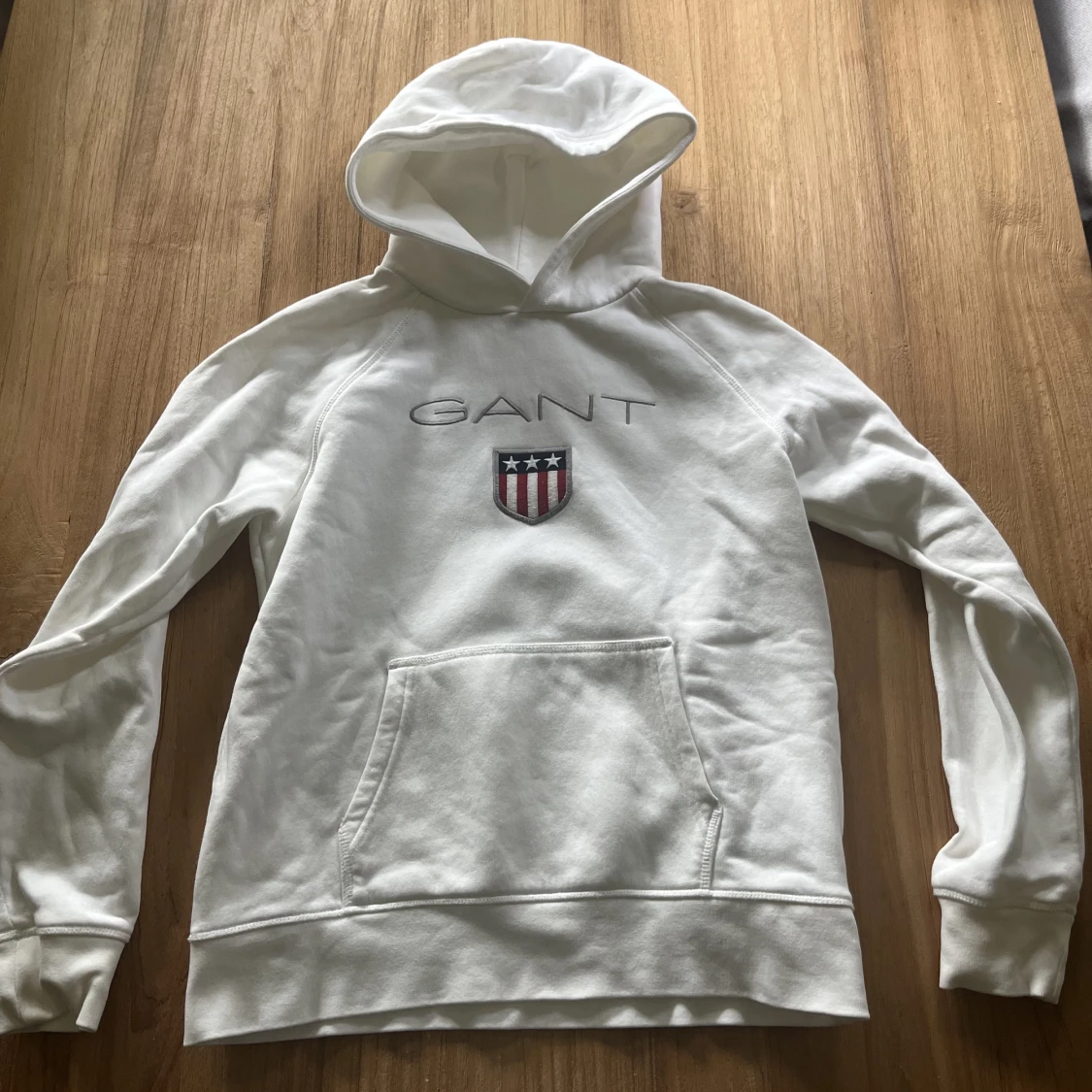 Vit gant hoodie