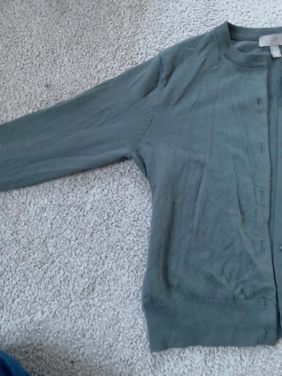 Grön/blå kofta - 90