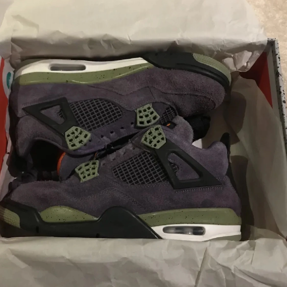 JORDAN 4 PURPLE RETRO  - 91