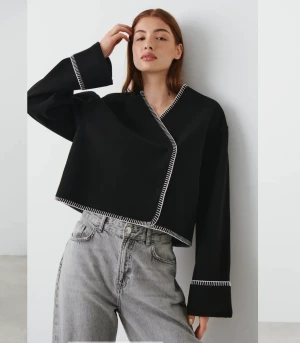 Gina blanket stitch - Säljer denna super fina blanket stitch jacket från Gina, då den inte kommer användas, endast använt 1 gång! ☺️