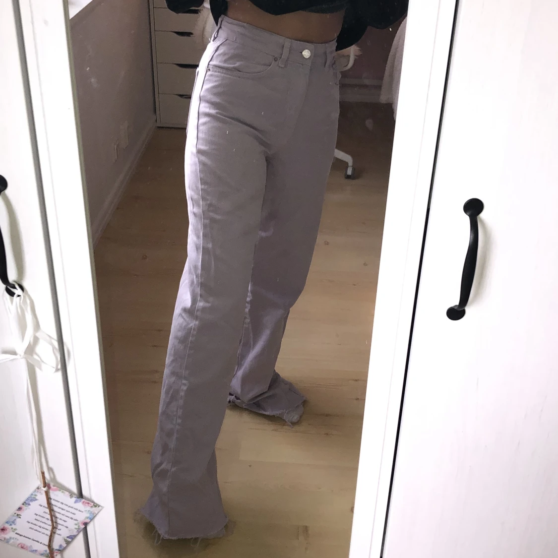 Lila jeans, storlek 36 (EU) - 90