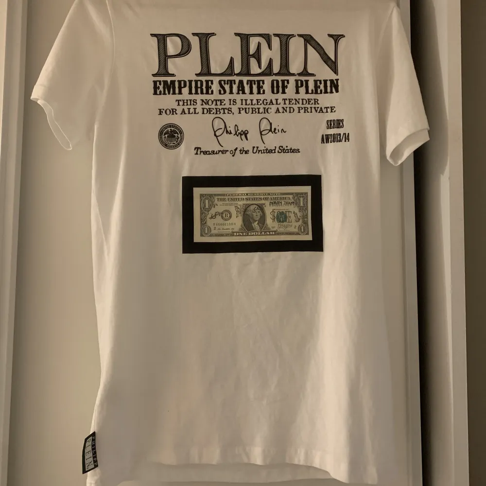 Philipp Plein T-Shirt Round Neck SS Dollar. . T-shirts.