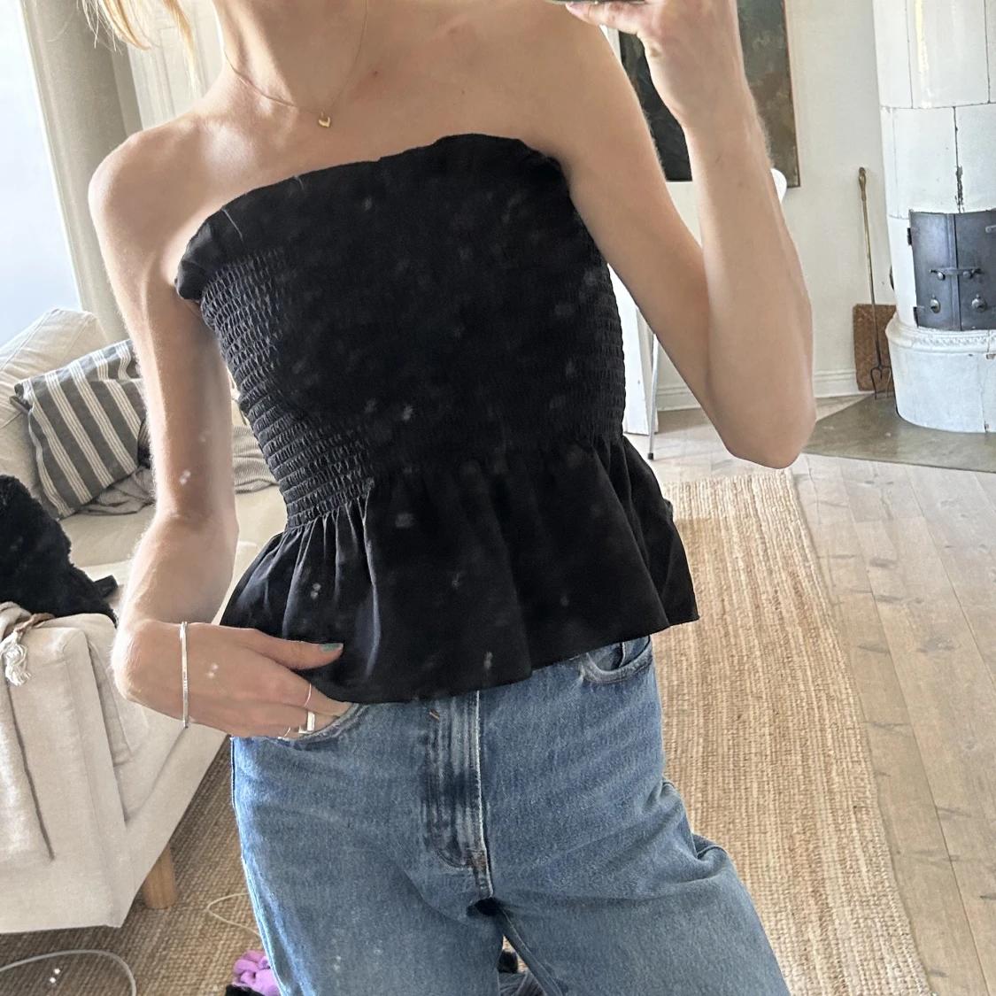Svart topp - 90