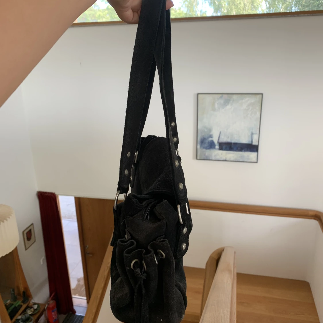 Svart axelväska - 90