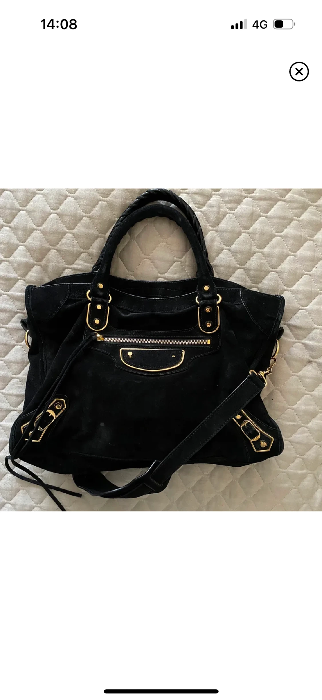 Balenciaga Giant city suede