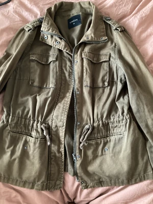 Lindex military style jacket- 40 - Lindex army green military style jacket.  Size 40 Smoke and Pet free home