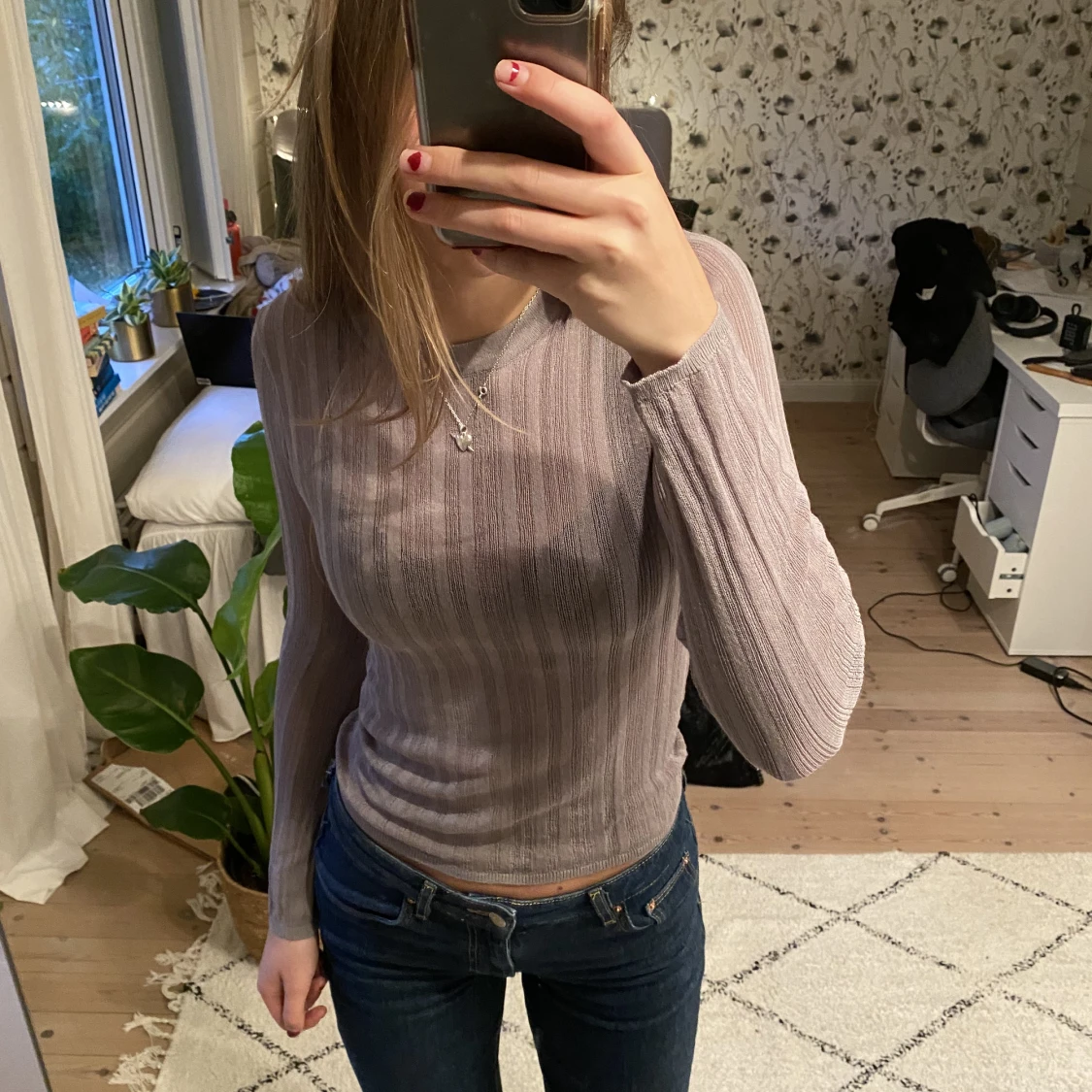 Långärmad tröja zara - 91