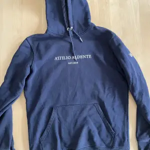 Exklusiv hoodie från märket ATTILIO ALDENTE i fint skick. Storlek S