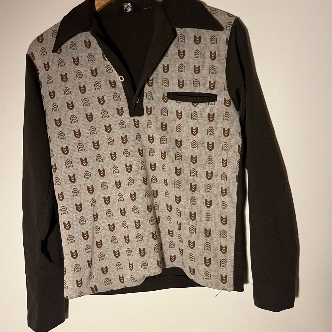 Vintage tröja med krage 60-tal