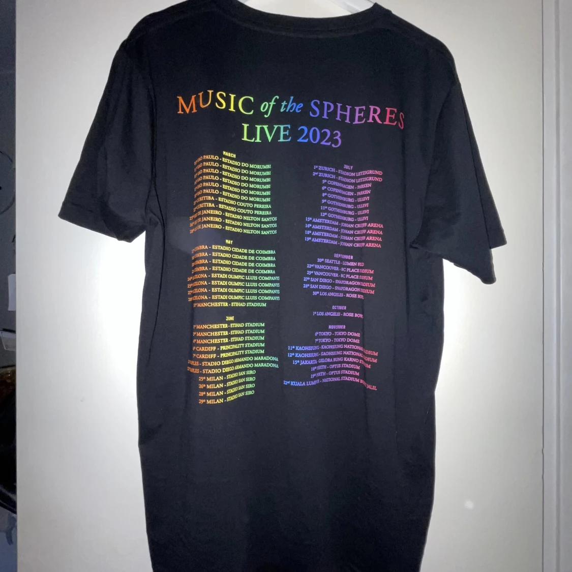 COLDPLAY MUSIC OF THE SPEARS TRÖJA  - 90