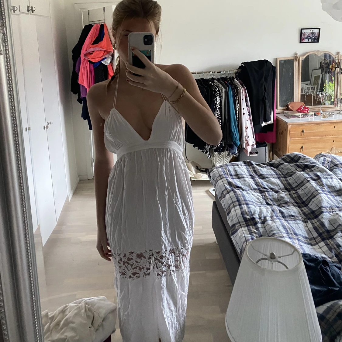 Vit klänning🤍 - 90