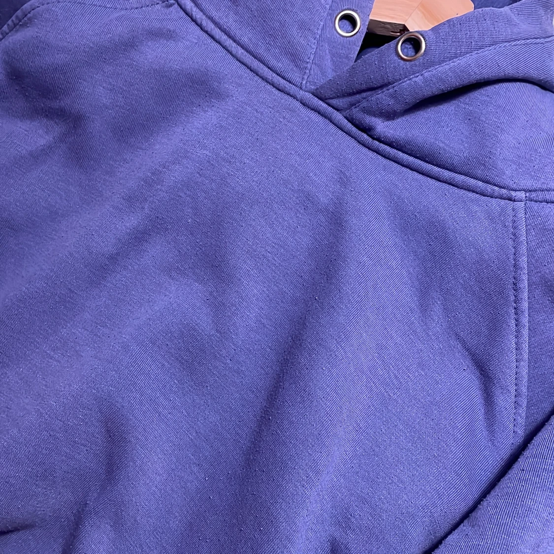 lilablå hoodie - 90