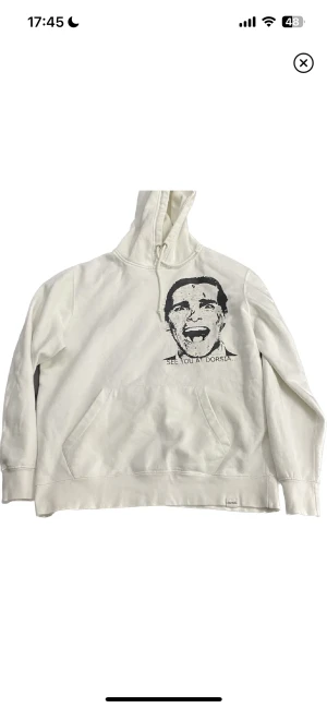 Patric Bateman hoodie - eget tryck storlek L