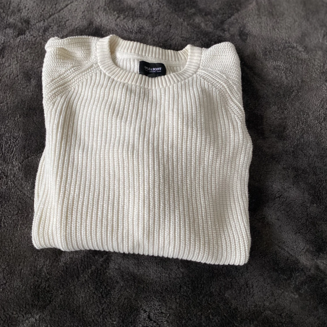 Lyle & Scott Junior Heavy Raglan Crew