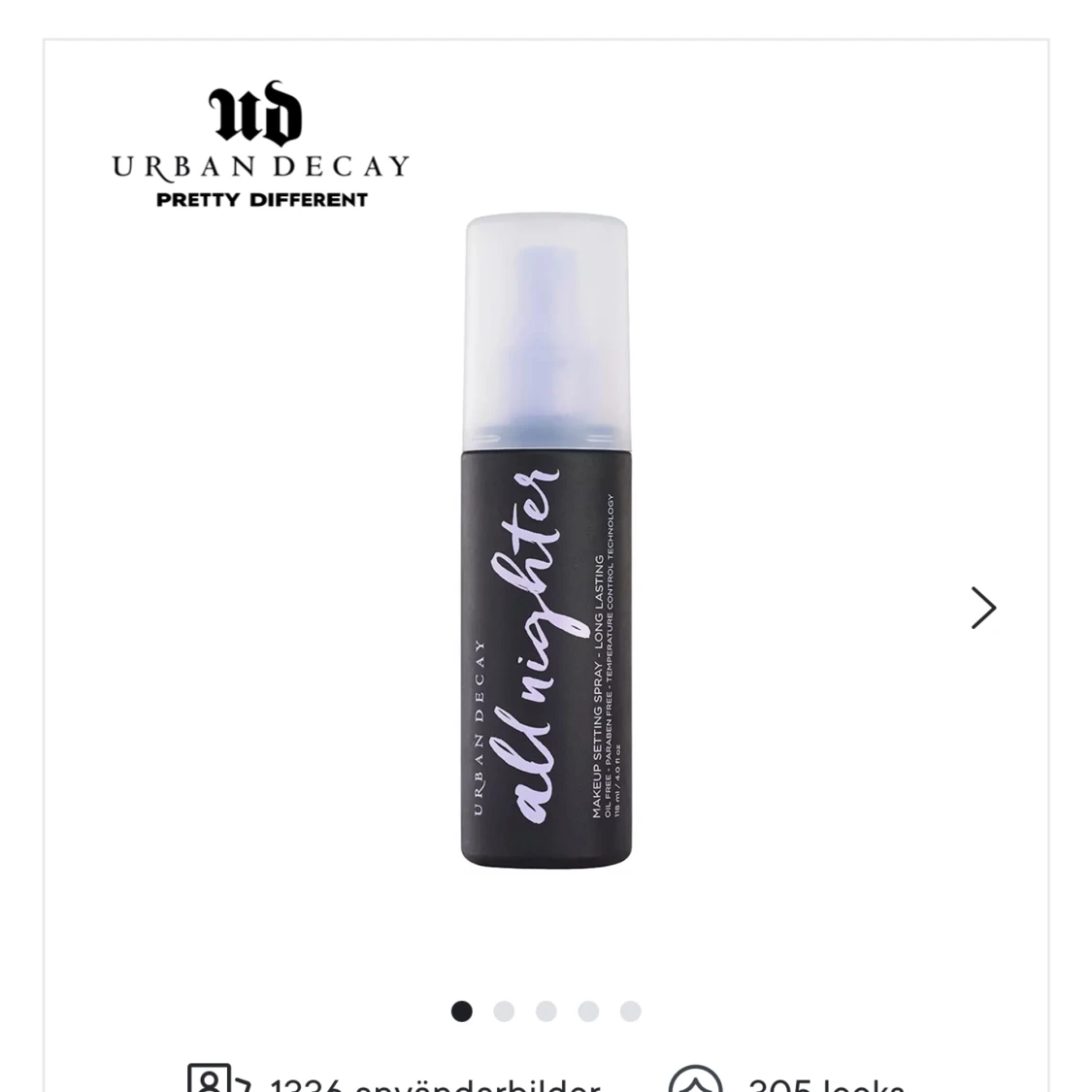 Urban decay settingspray 