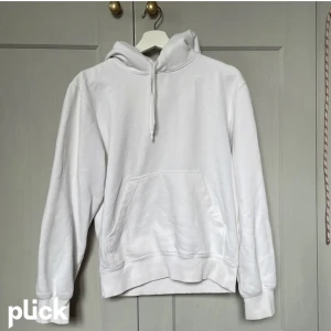 Vit hoodie - Storlek S från hm
