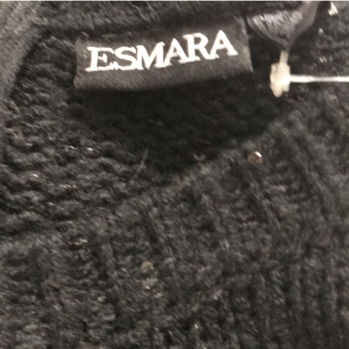 Glittrig stickad tröja - 91