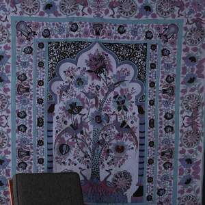 Purple tree of life tapestry from urban outfitters 84