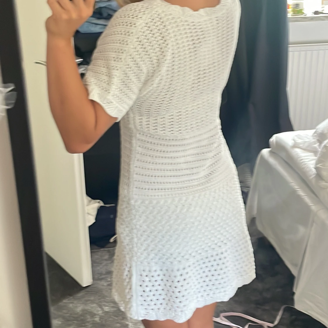 Stickad klänning - 91