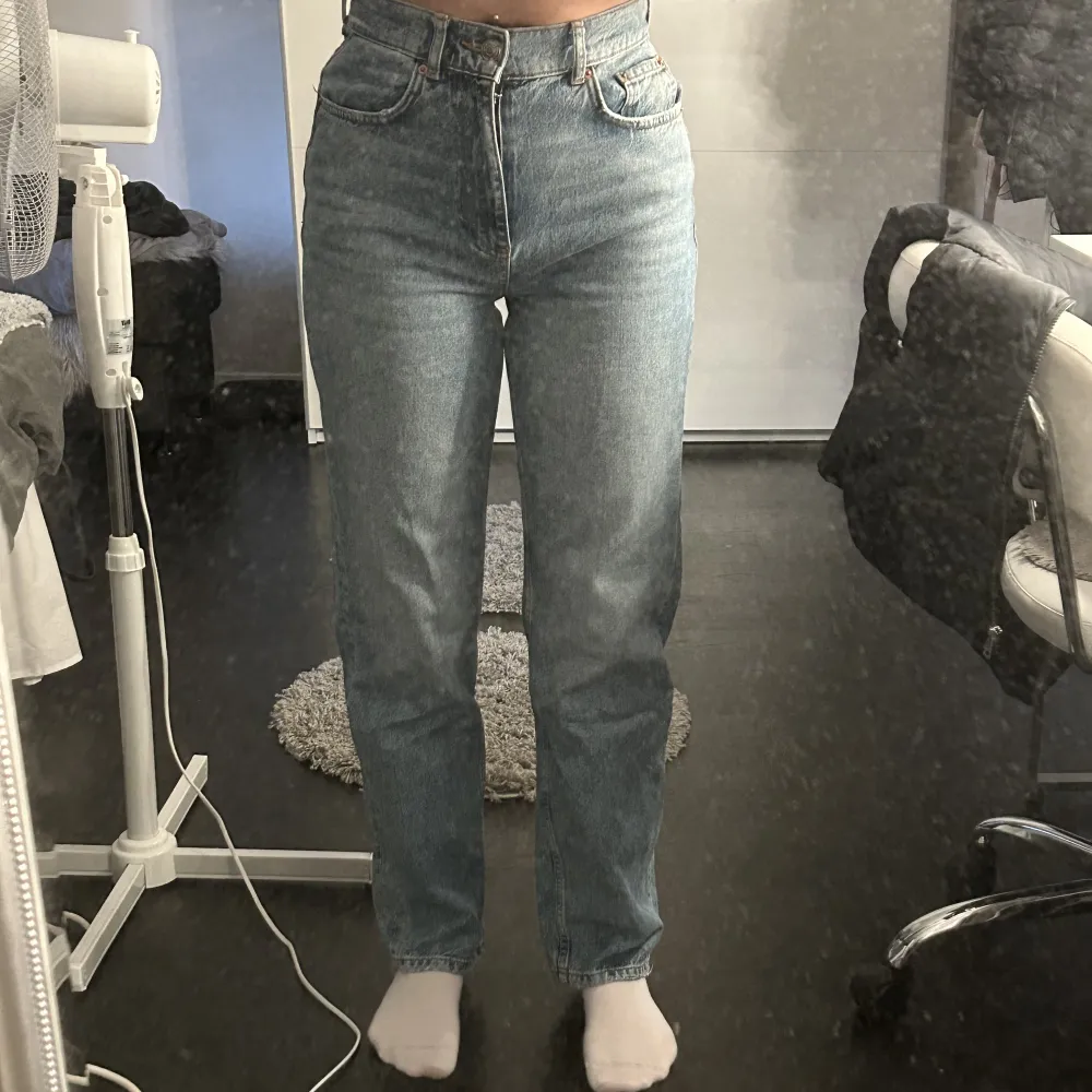 Jätte fina jeans från Gina tricot, knappt använda!. Jeans & Byxor.
