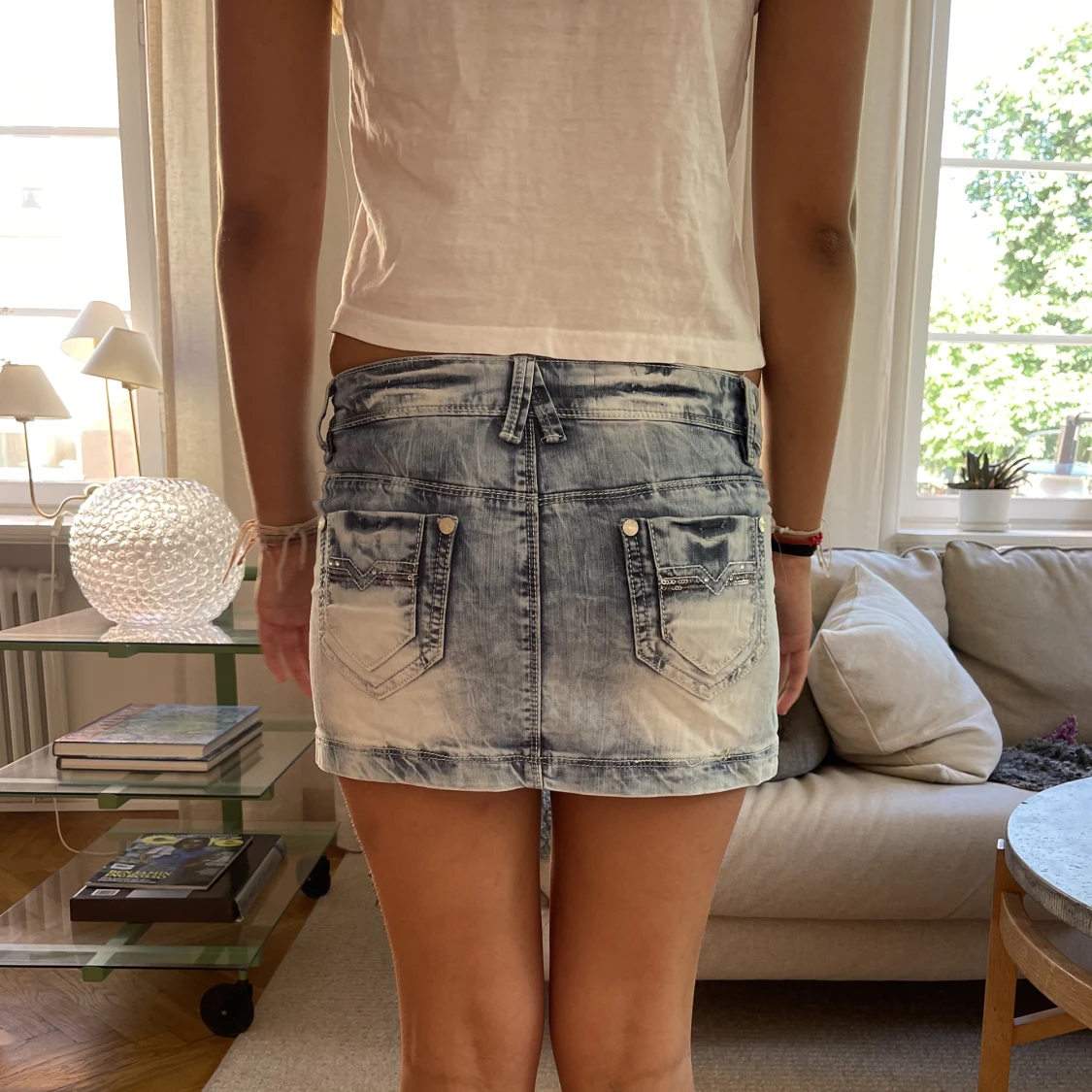 Lågmidjad kjol  - 90