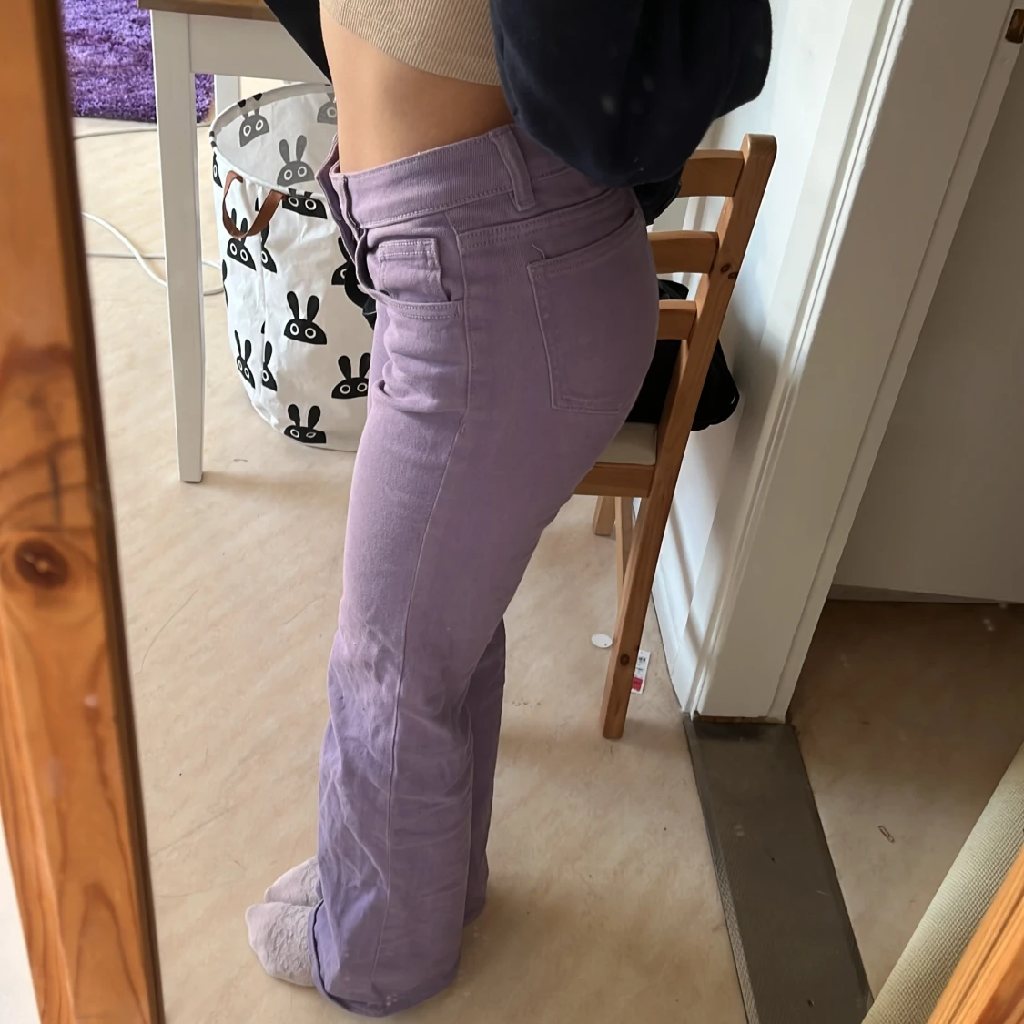 Lågmidjade jeans  - 90