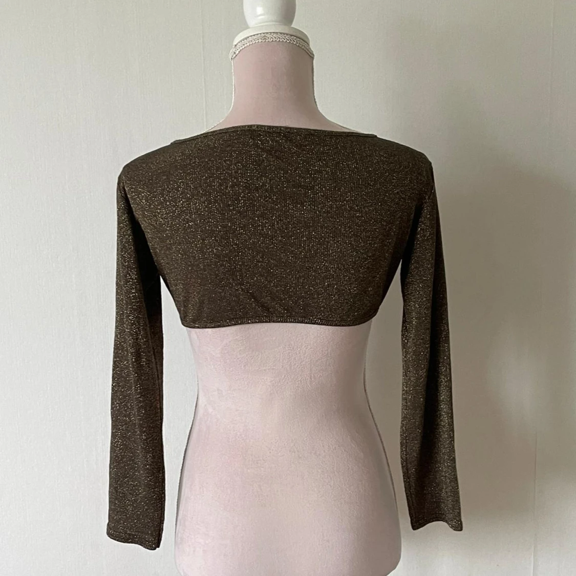 Glittrig festtopp  - 90