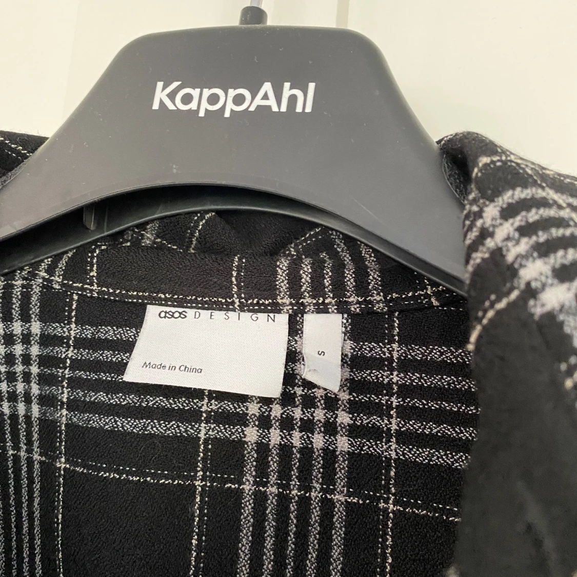 Rutig skjorta/jacka - 91