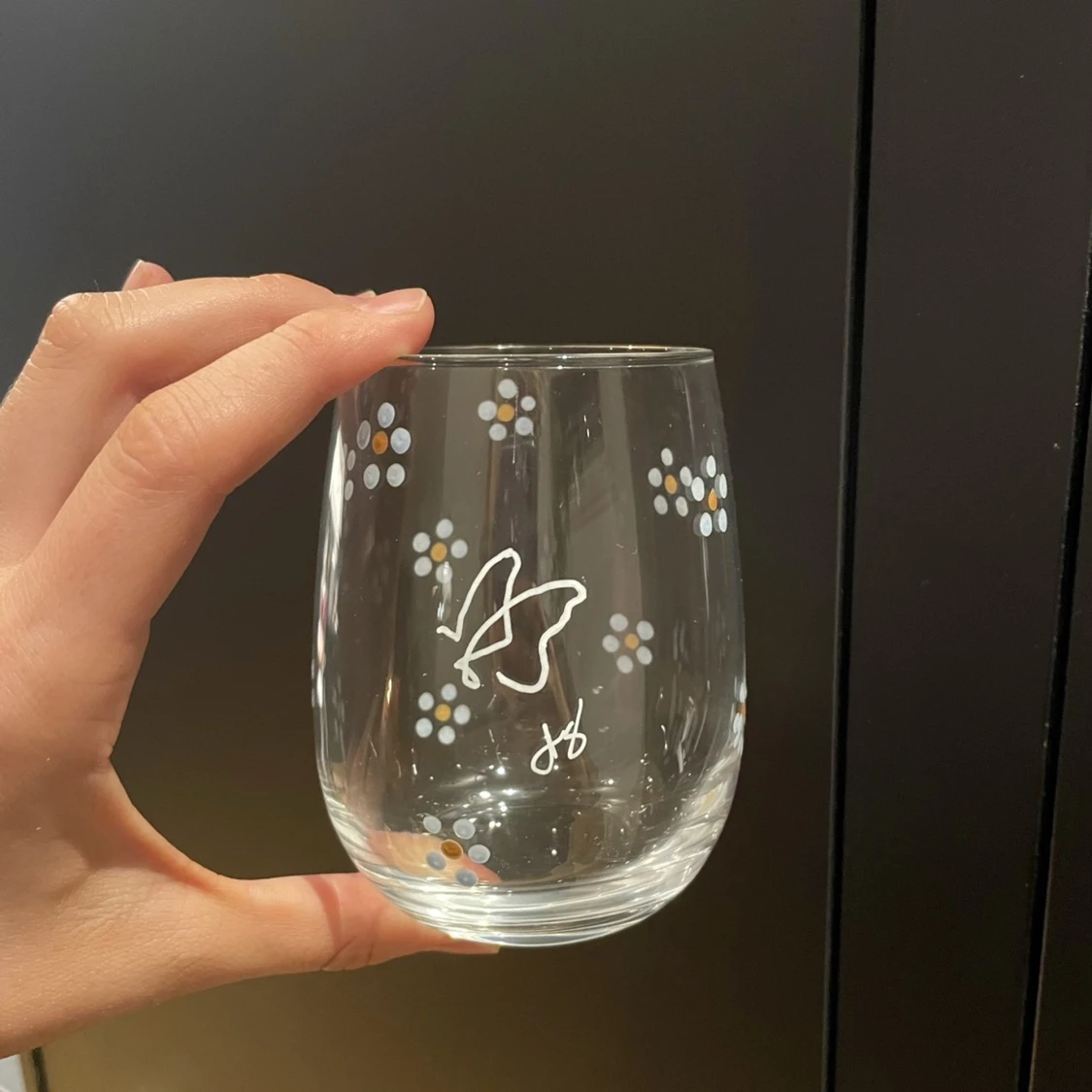 Handmålade glas!  - 90