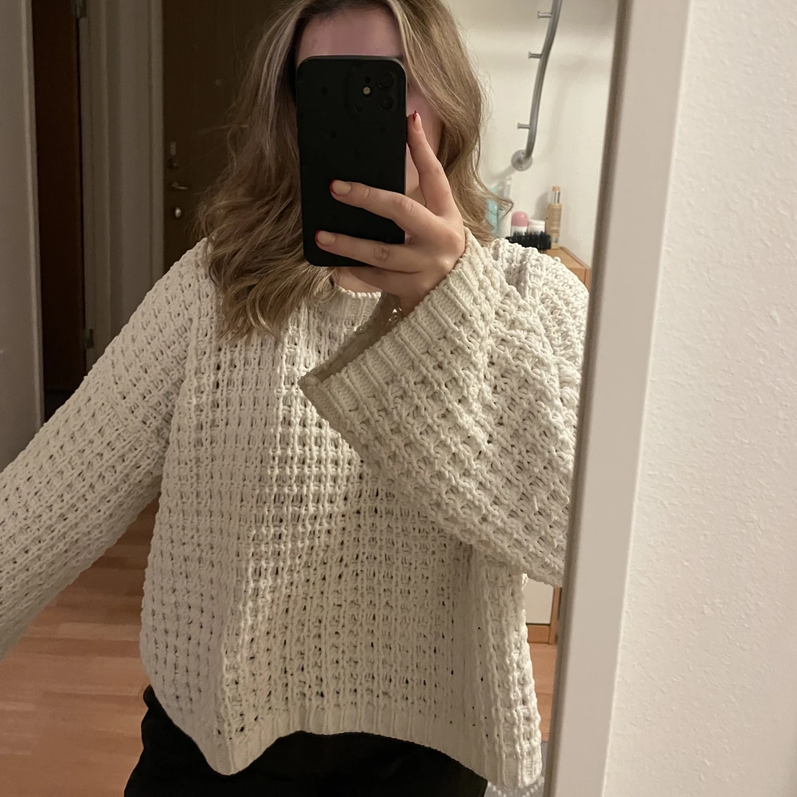 Stickad tröja