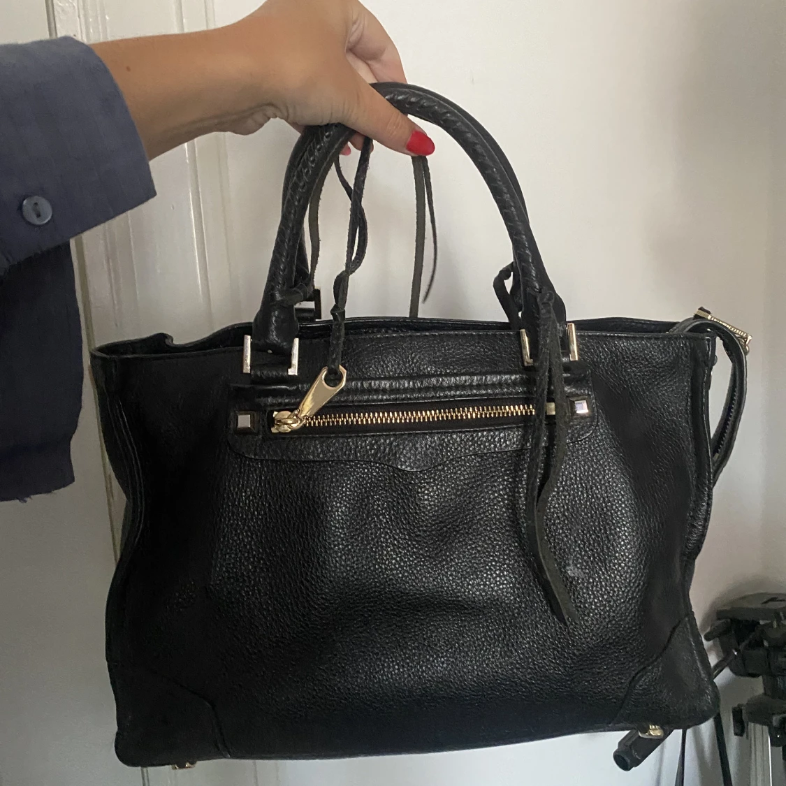 Rebecca Minkoff väska i läder   - 90