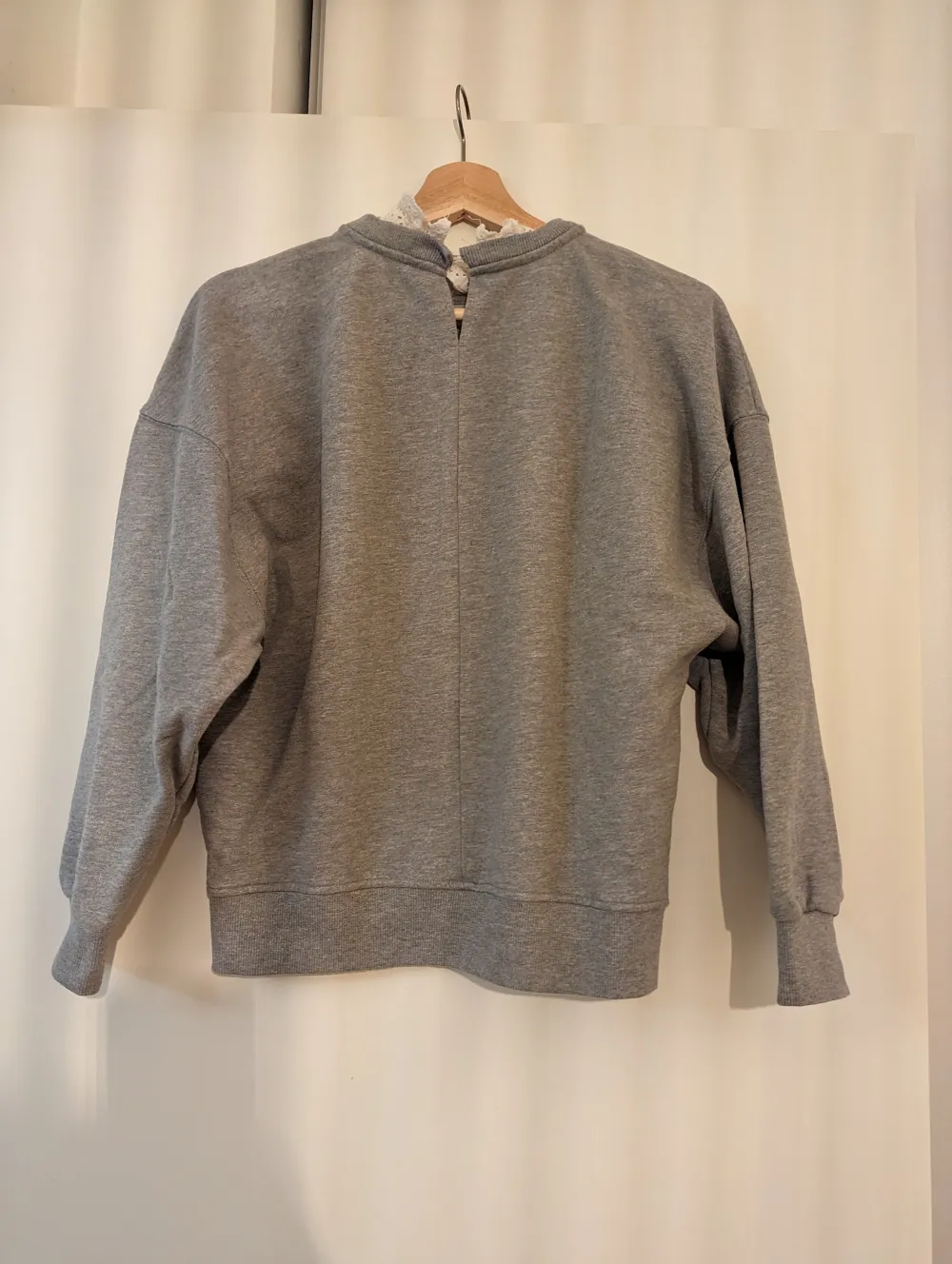 Gray Mango sweatshirt. Used twice. Hopefully will find a new owner that will use it more.. Hoodies.