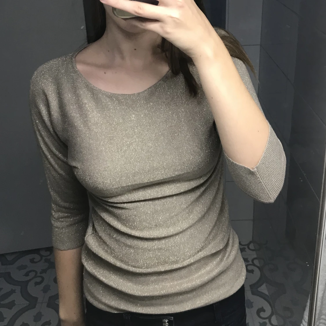 Trekvartsärmad topp - 91