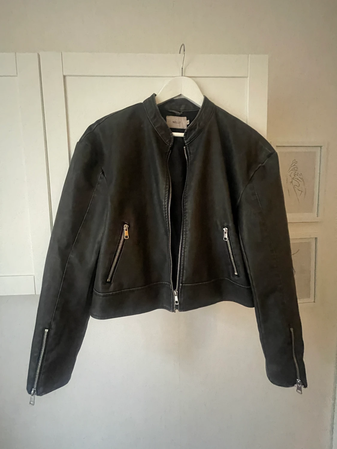 Skinnjacka vintage