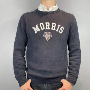 Stickad Morris tröja i perfekt skick, storlek M, Pris 349kr