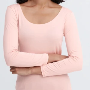 Uniqlo Heattech neck long sleeved thermal top - pink - Used 3-5 times - Good condition 