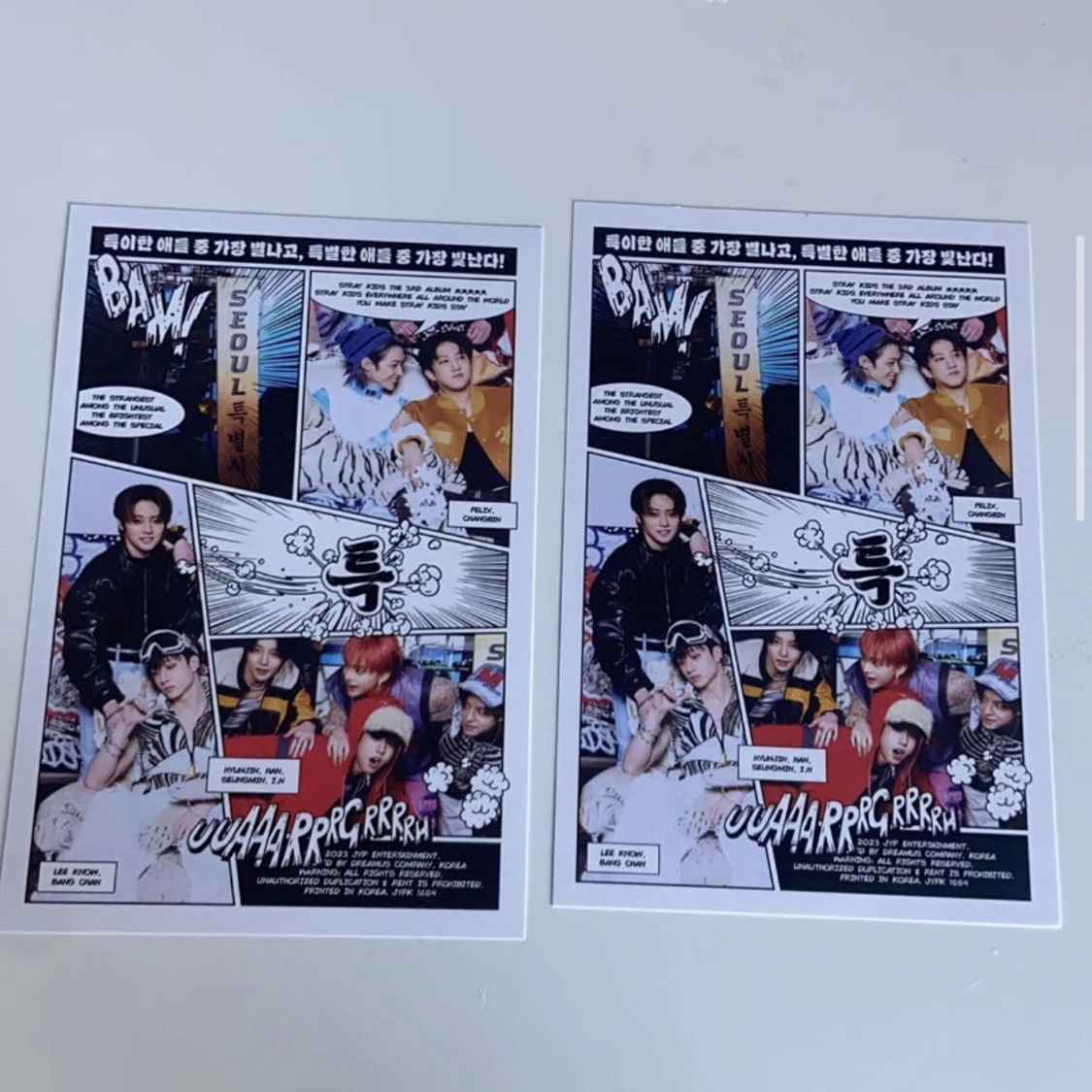 Stray kids 5 star cartoon poster