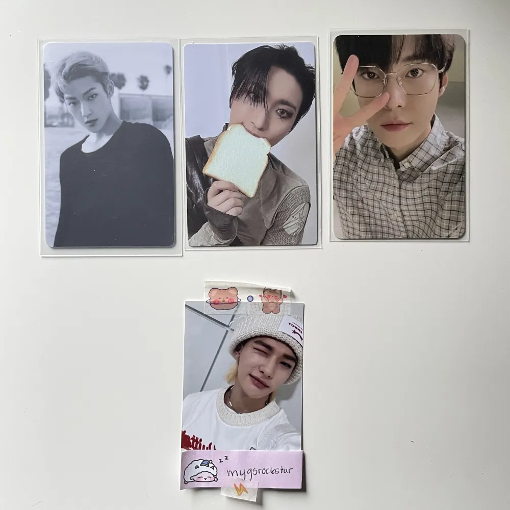 säljer lite kpop photocards jsg inte samlar på längre! allt är i mint skick! hwa: 60kr Jaehyun: 60kr tbz: 30kr (+ frakt)  skriv gärna vid intresse! . Övrigt.