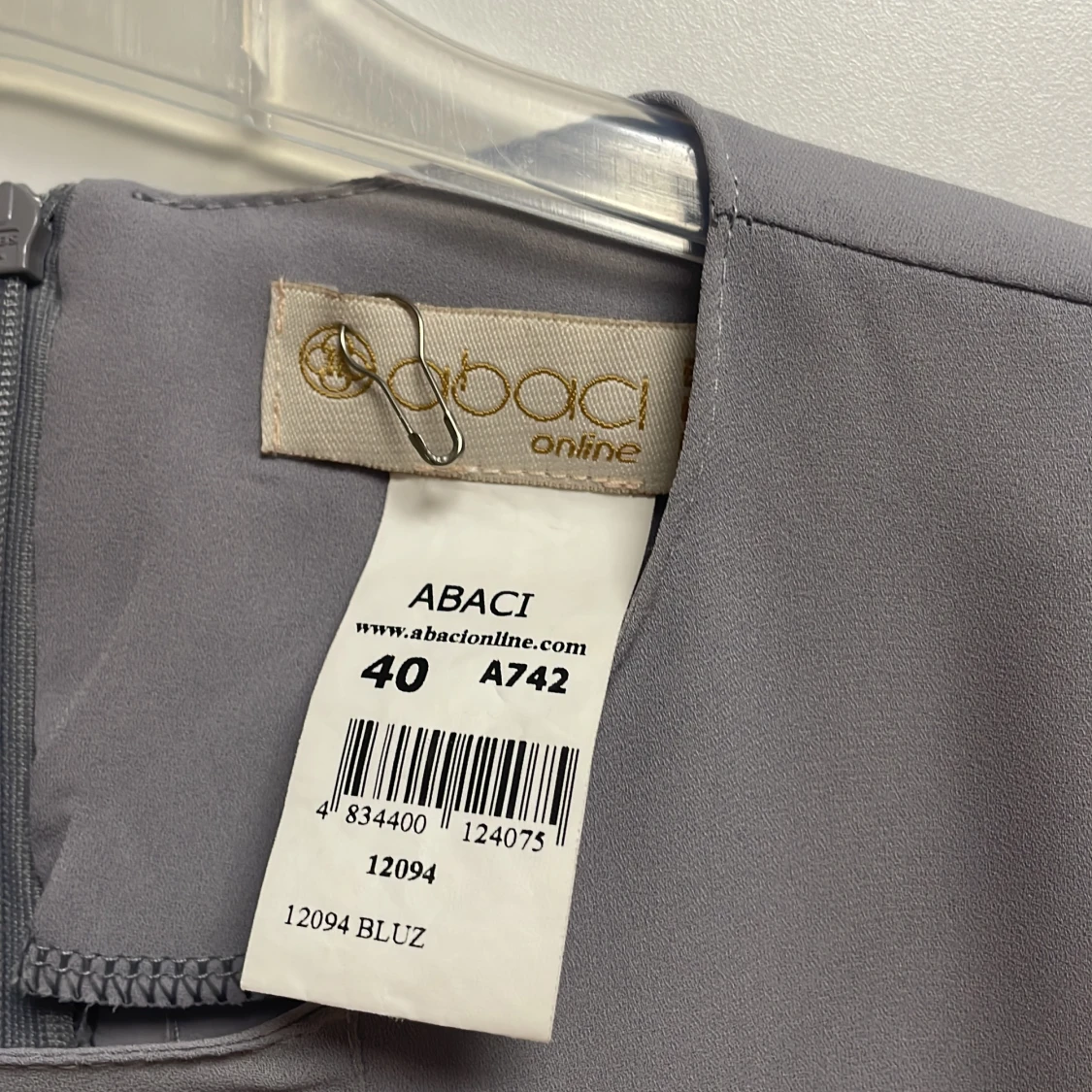 Shifonn blus -ganska transparent - 90