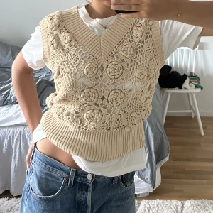 Virkad väst - Virkad väst från zara 💛