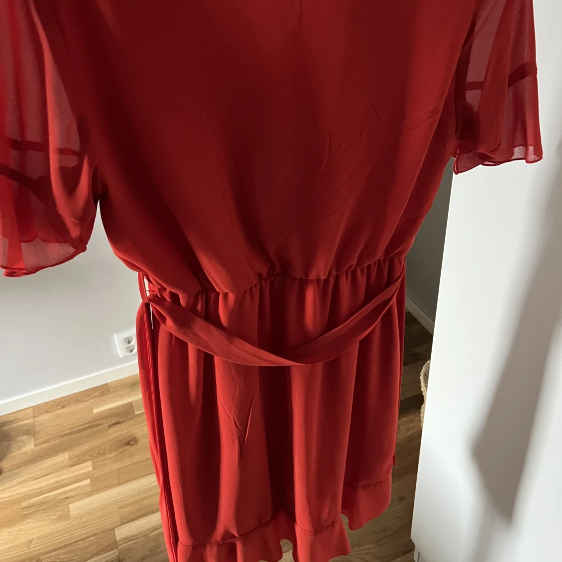 Röd klänning  - 91